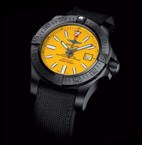 breitling avenger seawolf blacksteel replica|breitling seawolf chrono.